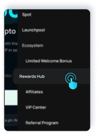 Rewards Hub location